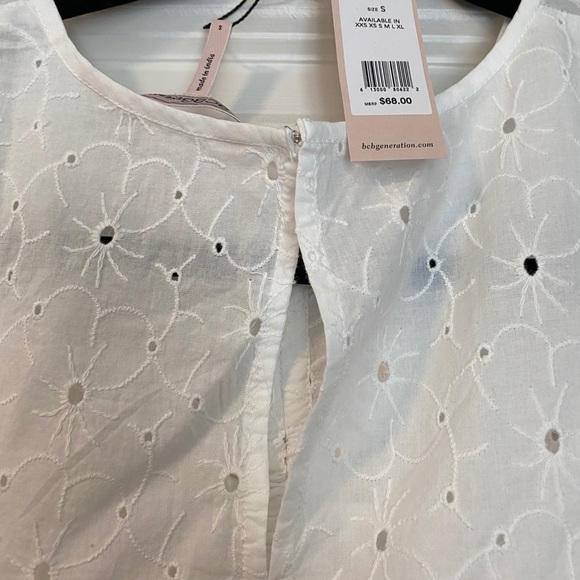 NWT - BCBGeneration Ruched Front Crop Top - Picture 4 of 4